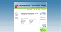 Desktop Screenshot of coloradomediadirectory.com